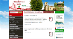 Desktop Screenshot of cervenavoda.sk